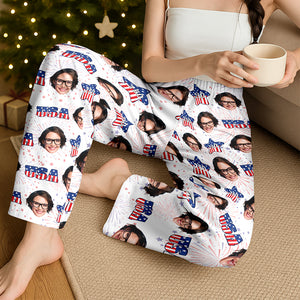 Custom Face Celebrate 250 Years America Anniversary 250th Independence Day Sweatpants CH07 899748