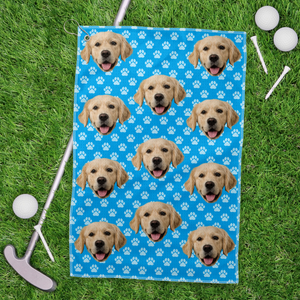 Custom Photo Dog Cat For Sport Player Golf Towel HA75 892562
