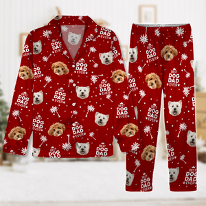 Custom Photo Best Dog Cat Dad Mom Ever Family Pajamas TH10 894031