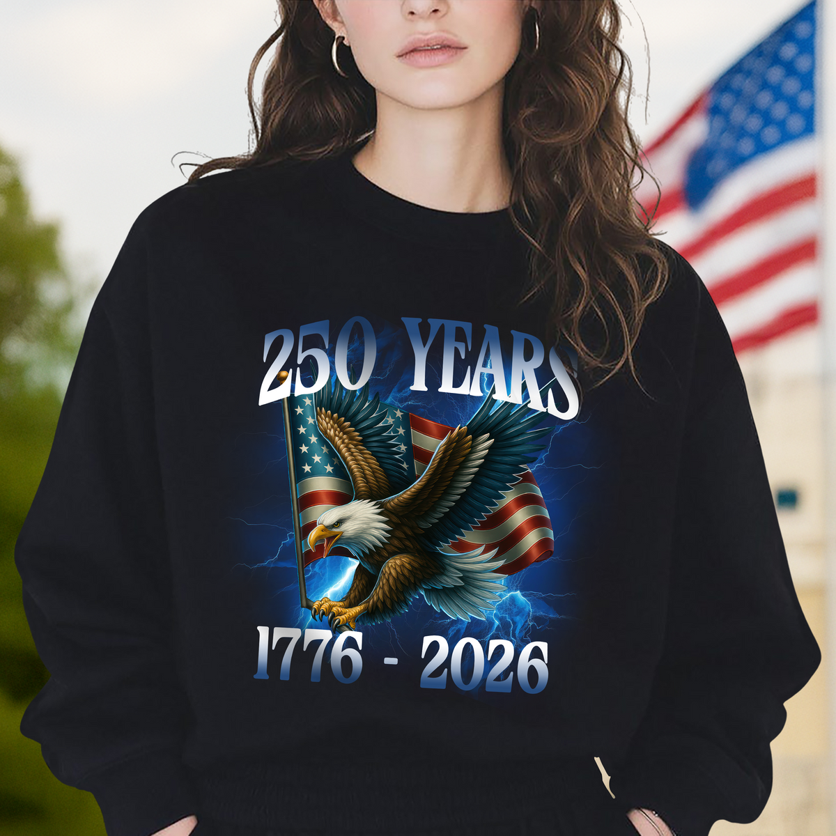 America 250 Years With Eagle Shirt TH10 894939