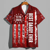 Personalized Best Dad Ever Patriotic 1776-2026 Hawaii Shirt LM32 668911