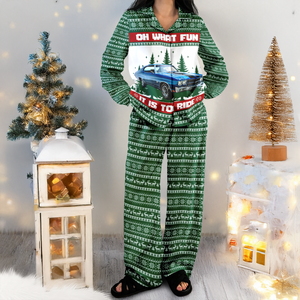 Custom Car Photo Oh What Fun It Is To Ride Pajamas TH10 896017