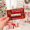 Personalized Reindeer Approved Financial Assistance Funny Christmas Money Holder Card LM32 669729