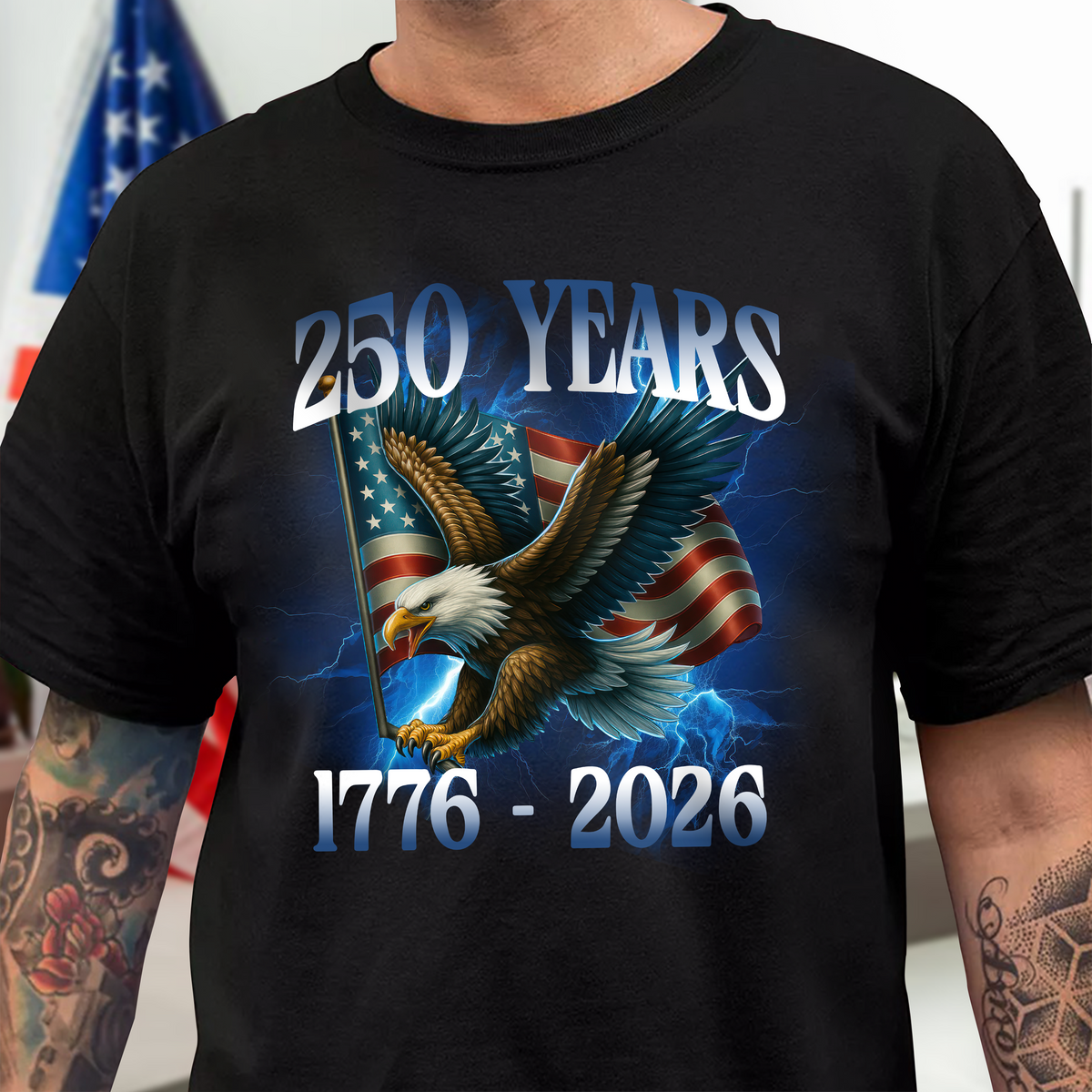 America 250 Years With Eagle Shirt TH10 894939