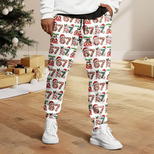 Santa Says Six Seven - 67 Meme Christmas Gift Sweatpants HA75 898434