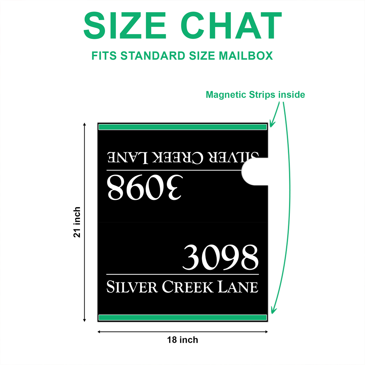 Personalized Address Mailbox Decal TH10 898565
