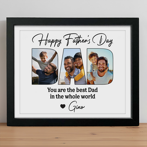 You Are The Best Dad In The Whole World - Personalized Picture Frame CH07 895886