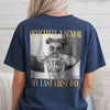 Personalized Vintage Photo Officially A Senior My Last First Day Back Comfort Shirt HA75 922038