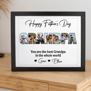 You Are The Best Dad In The Whole World - Personalized Picture Frame CH07 895886
