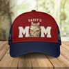 Custom Cat Photo Embroidered Effect Classic Cap Personalized Cat Mom Cat Dad Gifts CH07 899410