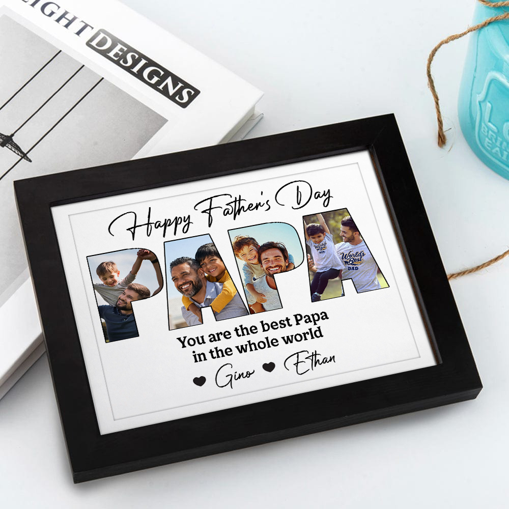 You Are The Best Dad In The Whole World - Personalized Picture Frame CH07 895886