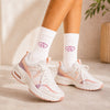 Personalized Couple Initials Embroidered Socks for Couples, Matching Anniversary Gift CH07 180482