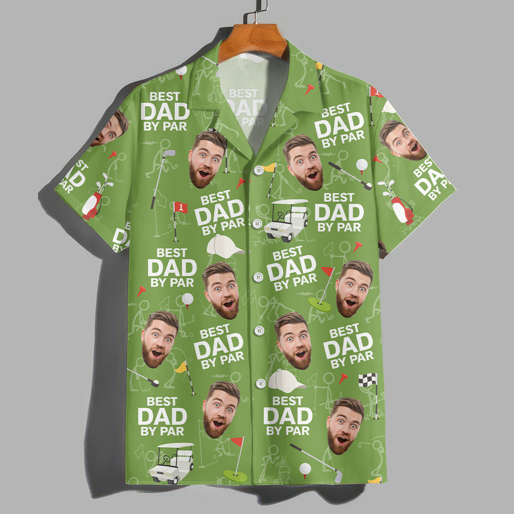 Custom Photo Best Dad By Par Familly Hawaii Shirt HO82 893748