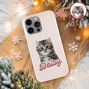 Custom Funny Cat Photo Phone Case Gift For Cat Lovers LM32 895431