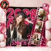 Custom Photo Class of 2026 Graduation Film Strip Glitter Backdrop, Personalized Party Decor LM32 899461