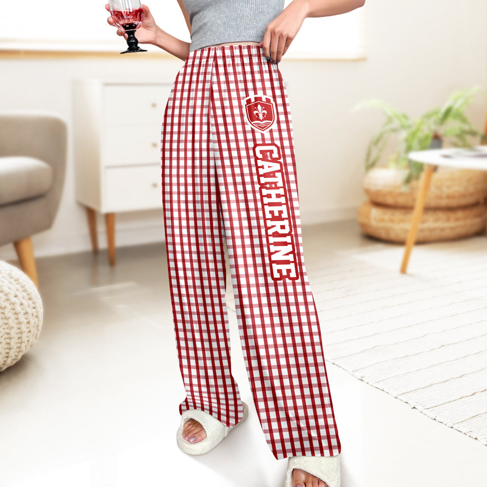 Custom University Logo Sweatpants - Personalized College Spirit Lounge Pants HO82 902890