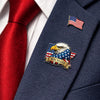 Personalized Patriotic US Flag Bald Eagle Acrylic Pin CH07 910990