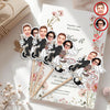 Custom Funny Wedding Face Cupcake Topper Gift For Couple CH07 910076