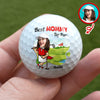 Personalized Best Dad By Par Golf Ball Father’s Day Golf Gift HO82 902450