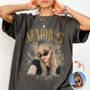 Custom Photo Senior Class Of 2027 Vintage Comfort Shirt, Personalized Graduation Gift LM32 669651