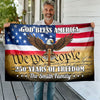 Personalized God Bless America 250 Years Of Freedom Banner House Flag HO82 900900