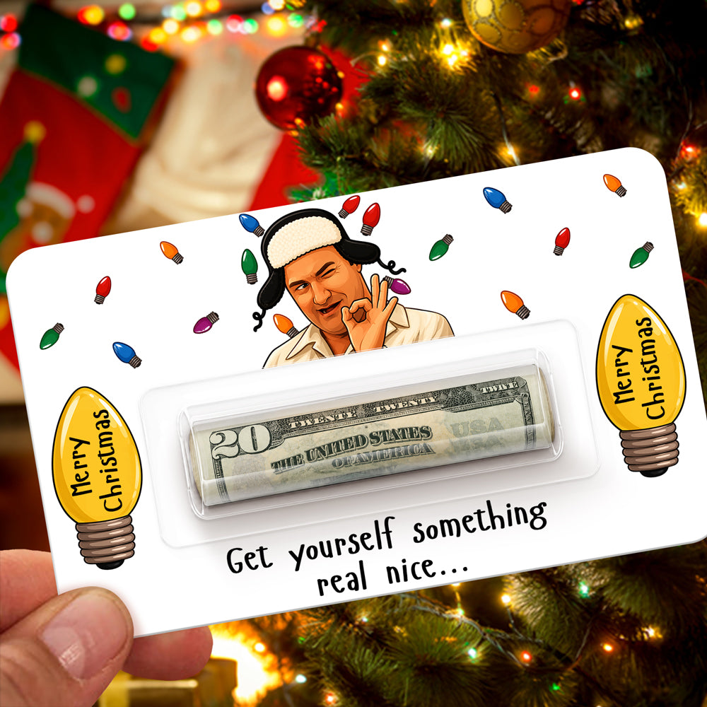 Cousin Eddie Money Holder Card – Funny Christmas Cash Gift Holder, Holiday Stocking Stuffer for Family & Friends LM32 669727