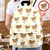 Custom Dog Cat Face Gingham Pattern Backpack For Dog Cat Lovers CH07 911124