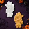 Funny Halloween Slasher Movie Biscuit Cookie Stamp, Spooky Holiday Party Treat LM32 669683