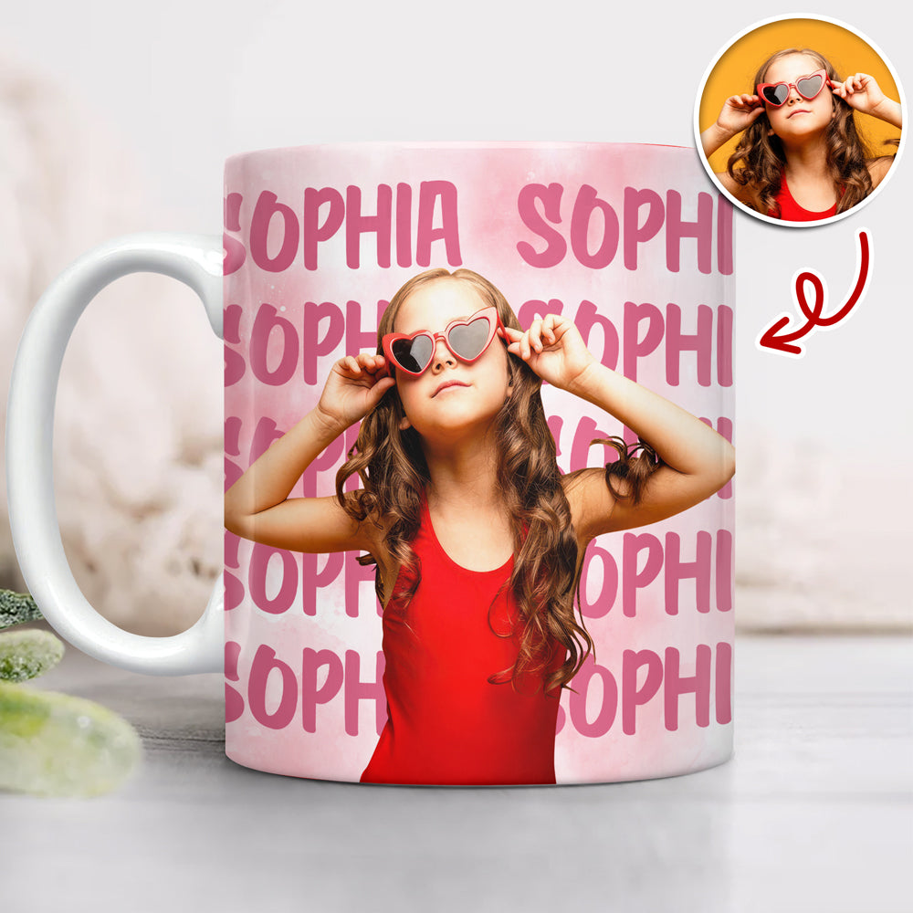 Custom Kid Photo Water Bottle Back To School Gifts For Son, Daughter, Grandkids LM32 669537
