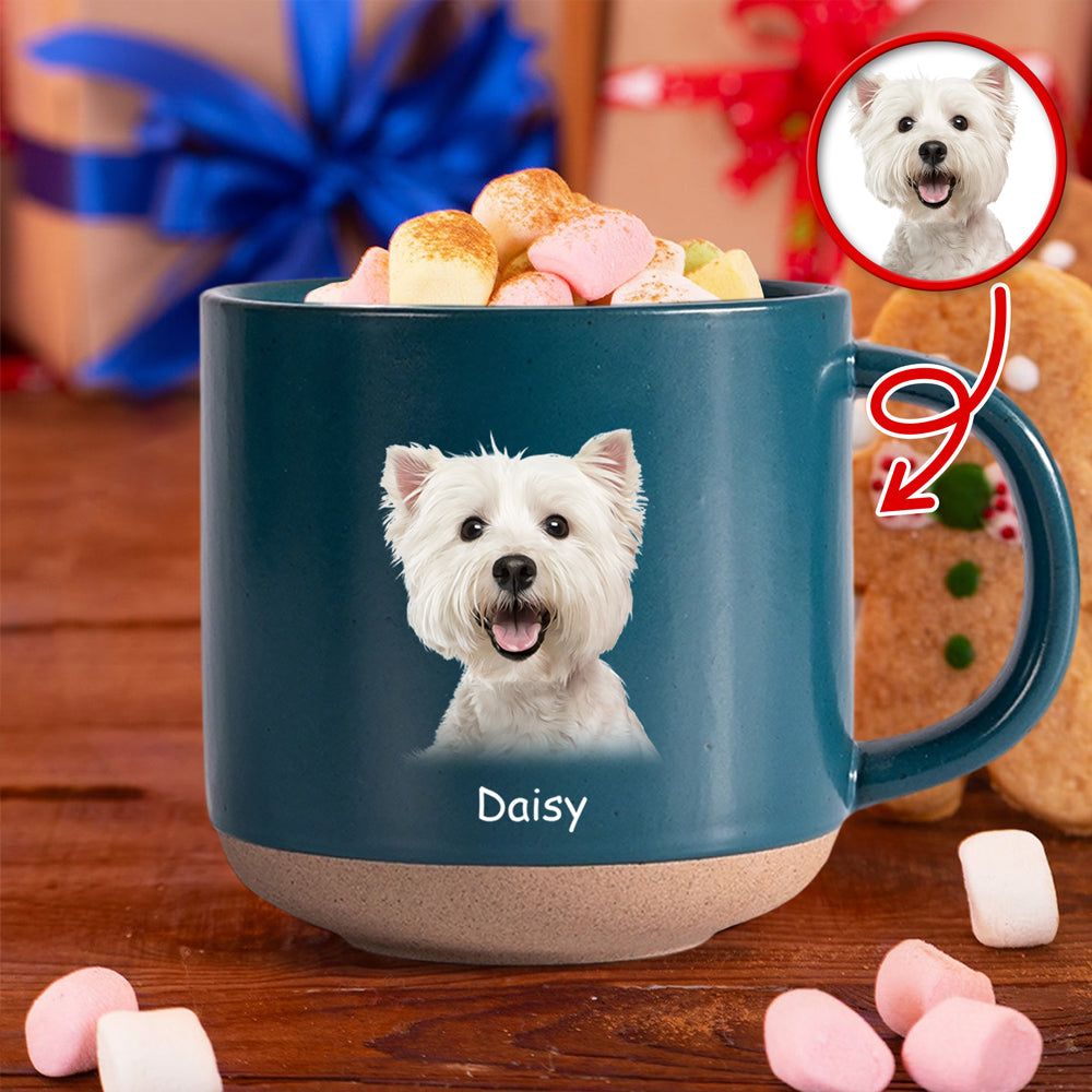 Custom Photo For Dog Lover Pottery Mug TH10 894773
