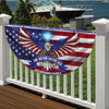 Custom Family One Nation Under God Non-Pleated Fan Flag TH10 896435