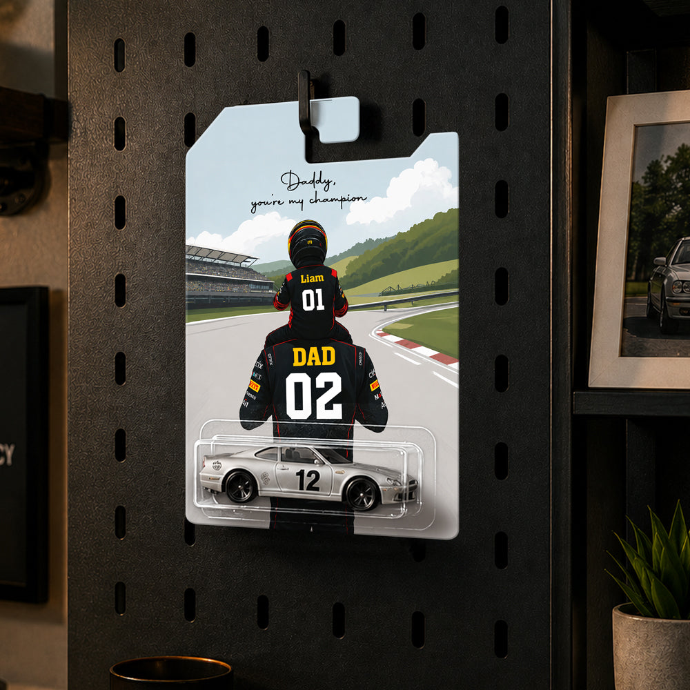Personalized Daddy You're My Champion Wheels Gift For Father's Day TH10 170033