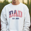 Personalized USA Flag Patriotic Dad Shirt, Gift for Father’s Day HA75 921038