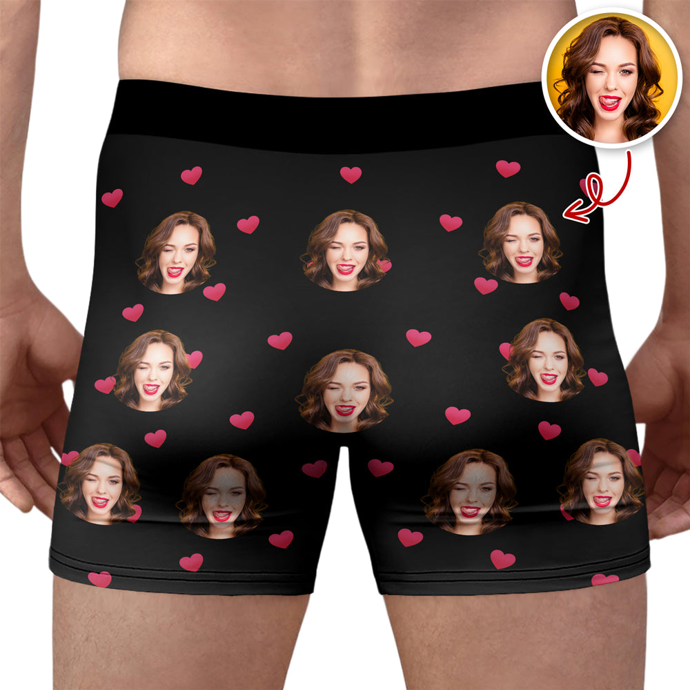 I Sucked It So It's Mine - Personalized Photo Men's Boxer Briefs Gift For Husband, Boyfriends HO82 900844