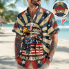 America's 250 Years Anniversary Custom Name Hawaii Shirt Personalized Patriotic Gift CH07 910386