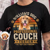 Personalized Professional Couch Tester Dark Shirt Gift For Dog Lovers HO82 902442