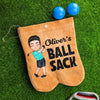 Personalized Cartoon Character Flannel Golf Ball Bag Sack Golf Accessories Funny Birthday Gift for Golfers HO82 900792