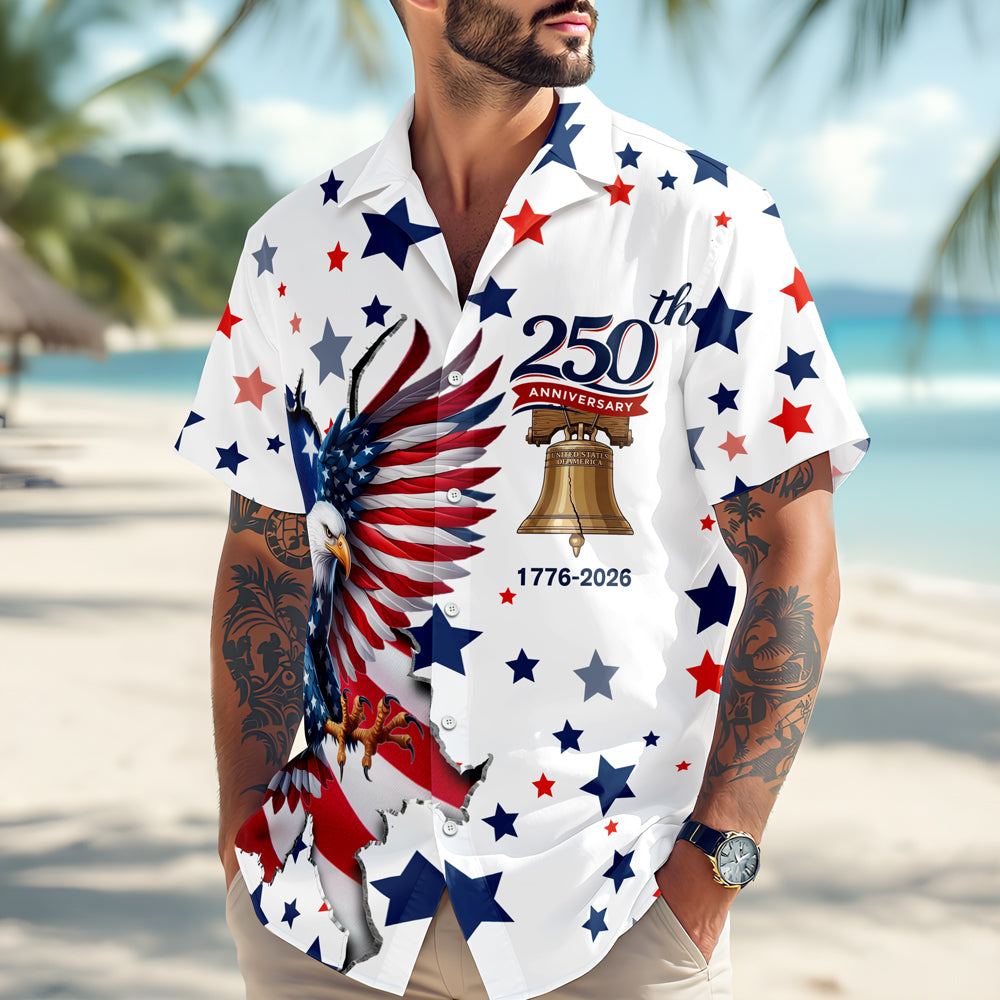 Personalized American 250th Anniversary Hawaiian Shirt CH07 911156