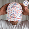 Custom Name USA 250 Years Anniversary Semiquincentennial 1776–2026 Patriotic Classic Cap HO82 902206