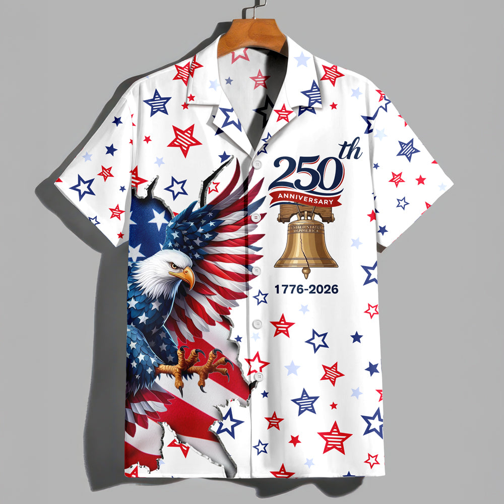 Personalized American 250th Anniversary Hawaiian Shirt CH07 911156