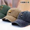 Custom Photo Name Dog Cat Career Uniforms Washed Denim Baseball Cap For Dog Pet Lover HA75 897606