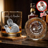Custom Photo First Father’s Day Engraved Rock Glass Gift For Daddy LM32 668937