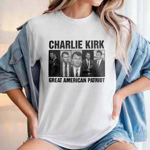 Charlie Kirk Great American Patriot Bright Shirt HA75 64474