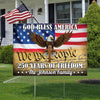 Personalized 250 Years Of Freedom, God Bless America Yard Sign HO82 900902