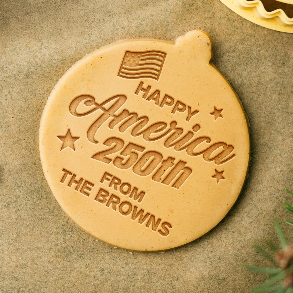 Personalized Happy America 250th Cookie Stamp TH10 898009