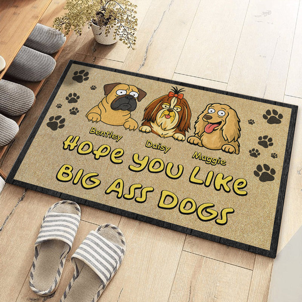 Hope You Like Big Ass Dog Doormat TH10 892705