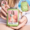 Custom Photo Vintage Year Birthday Can Cooler LM32 899931