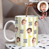 Custom Baby Face Best Dad, Mom Ever Print Full Mug - Personalized Gift for Parents LM32 899783