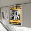 Custom Photo Senior Mom - Class Of 2027 Acrylic Car Visor Clip HA75 922088