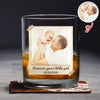 Custom Photo Father Of The Bride Whiskey Glass, Personalized Wedding Gift For Dad LM32 899997